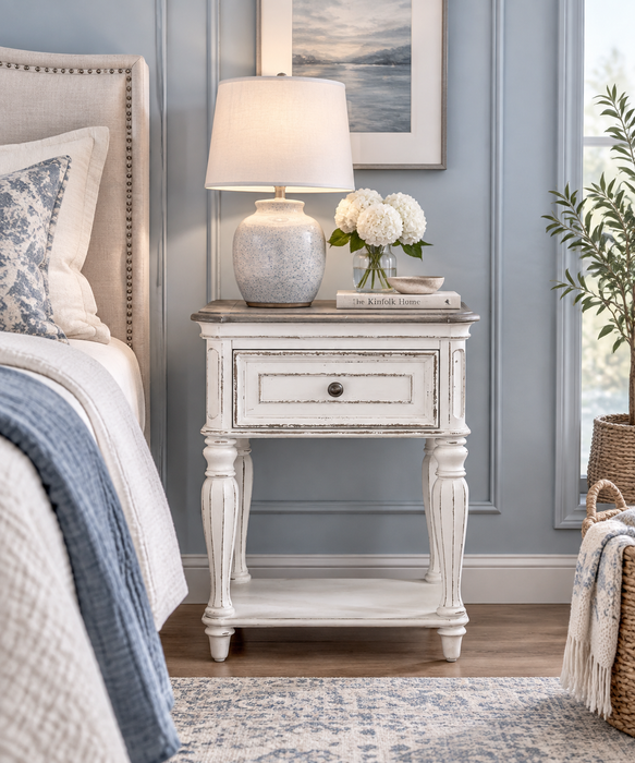 Artemis 1 Drawer Nightstand / End Table