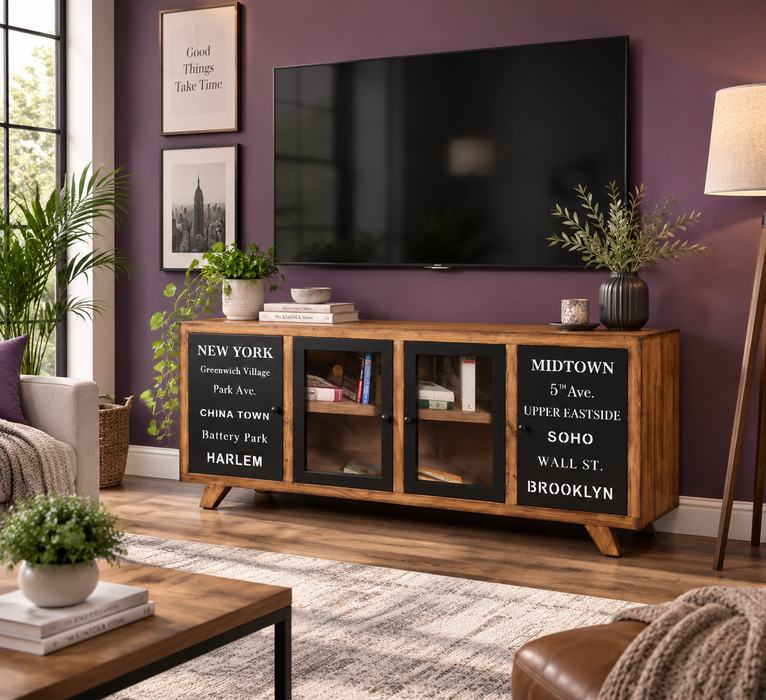 City Loft NYC TV Stand - 80"
