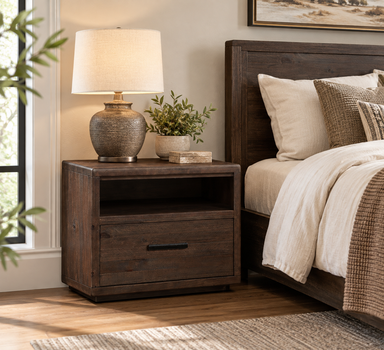 Bucktown 1 Drawer Nightstand - Espresso