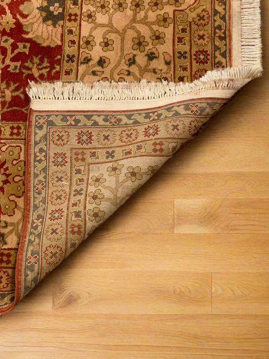 Sultanabad 100% wool Hand Made Rug - size 9" x 12"  (P)