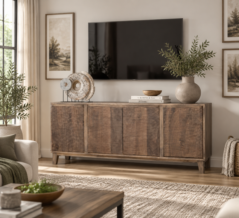 Abigail Rustic Modern Console / Sideboard / TV Stand
