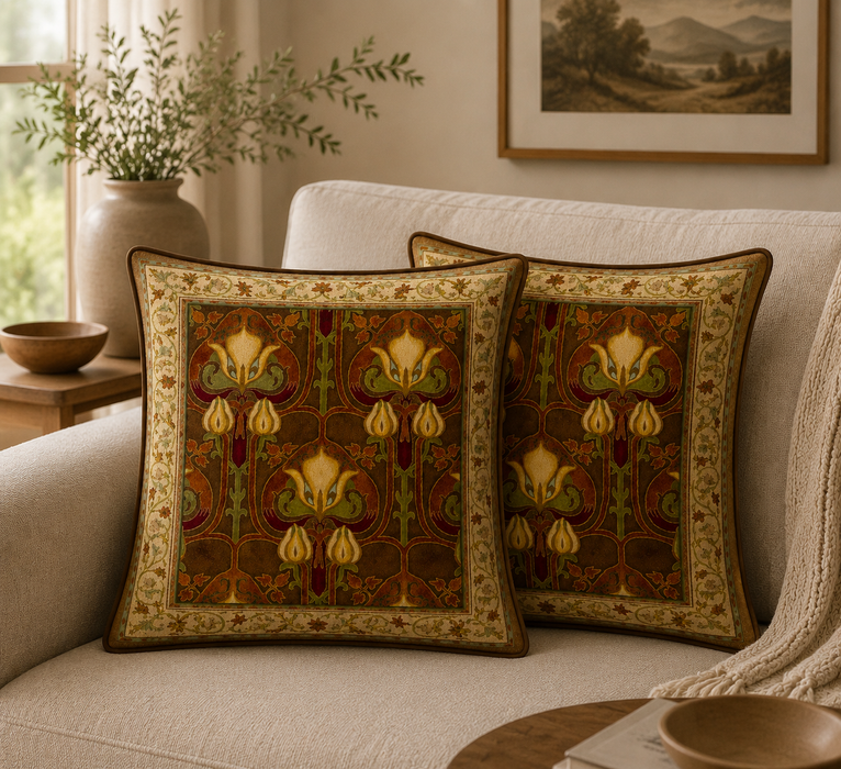 Persian-Inspired Luxurious Accent Cushions