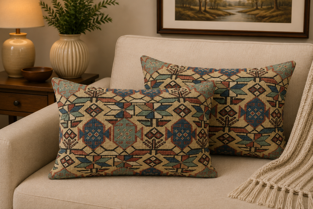 Persian-Inspired Luxurious Accent Cushions