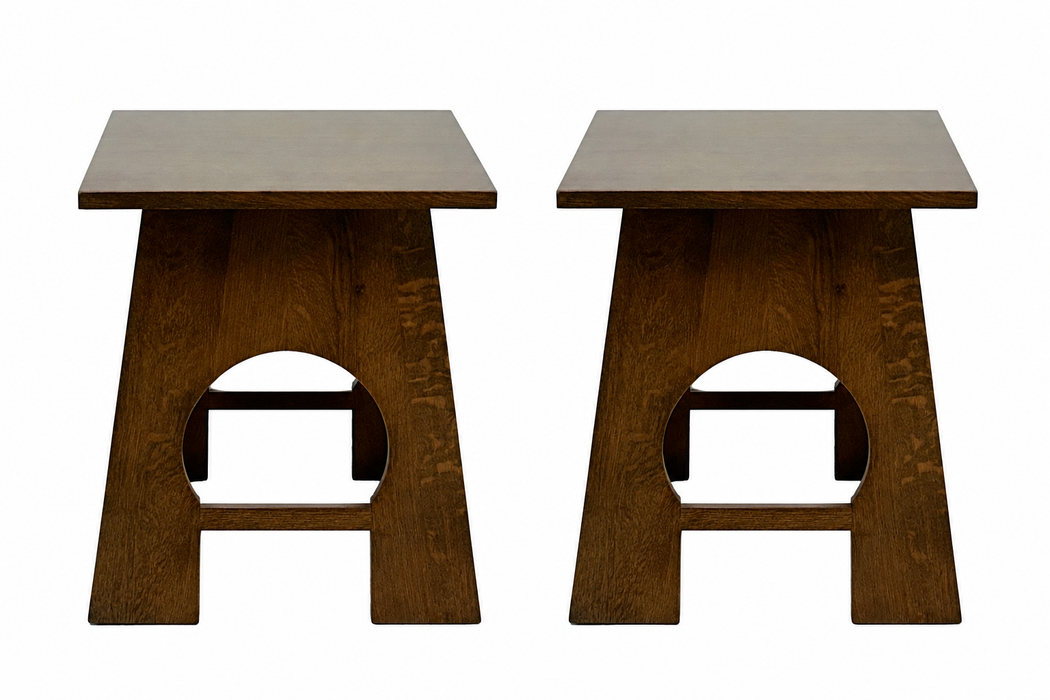 Arts and Crafts / Mission Style Taboret End Table