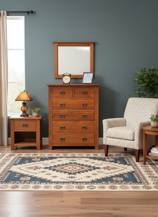 Mission 6 Drawer Dresser