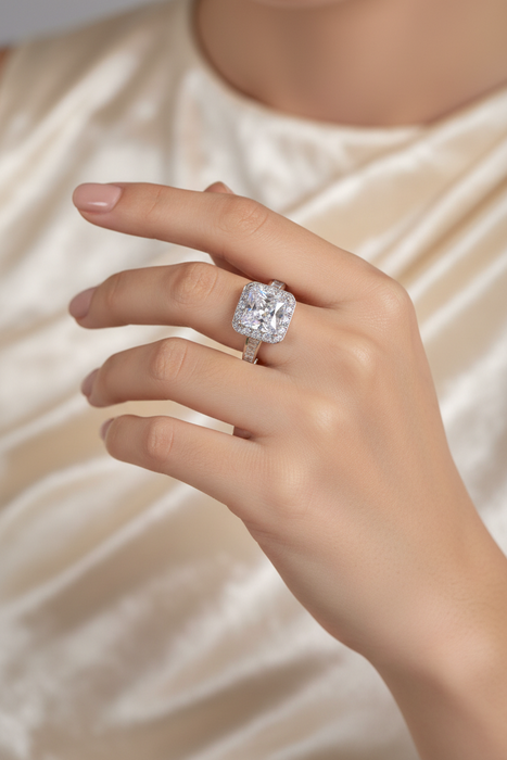 SS CZ Ring