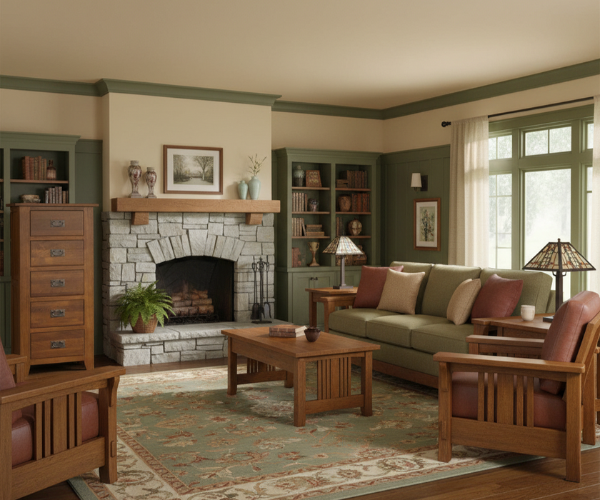 Mission 5 Drawer Lingerie Dresser