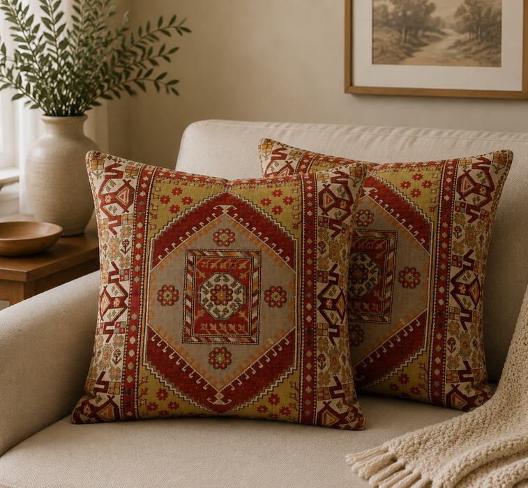 Persian-Inspired Luxurious Accent Cushions