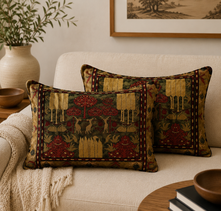 Persian-Inspired Luxurious Accent Cushions