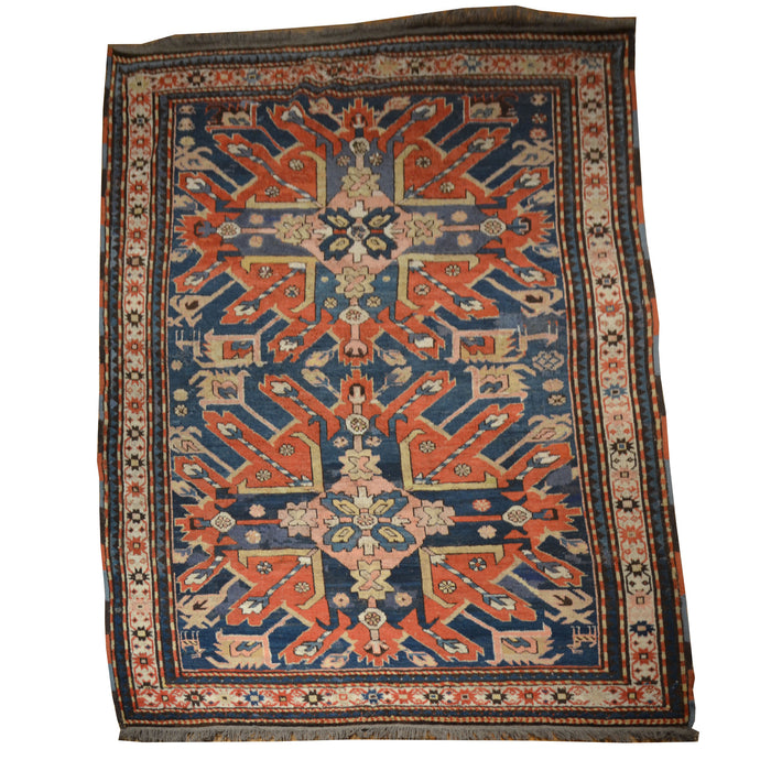 Layaway Antique Caucassion Kazak / Oriental Rug 4'8" x 7'9"