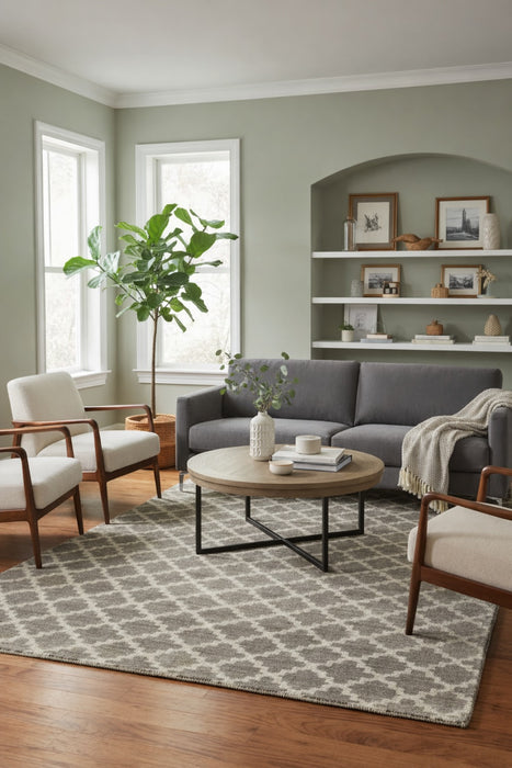 Persian-Inspired. Modern Defined. Turkish Made Rug, size 4' 10" x 7' 10" (O) machine