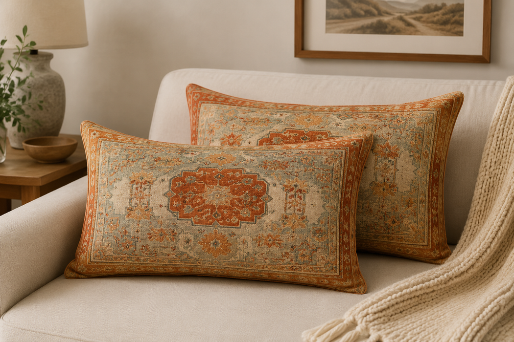 Persian-Inspired Luxurious Accent Cushions
