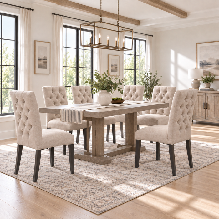 Augustine Rustic Modern Chairs