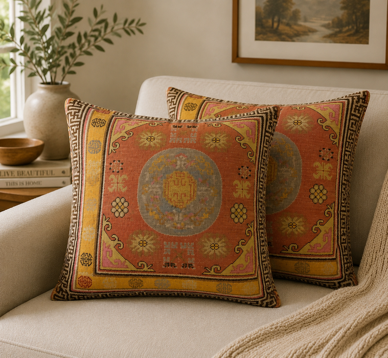 Persian-Inspired Luxurious Accent Cushions