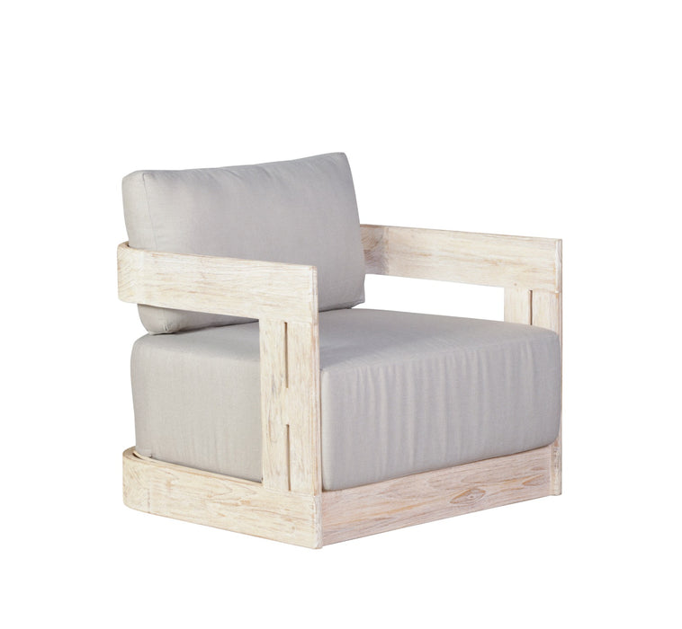 Paradiso Outdoor Teak Natural Look Swivel Chair - Teak Natural