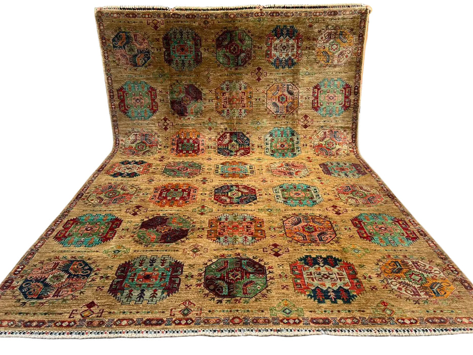 Hand knotted 100% wool Fielpa Rug 8' 4" x 11' 9"