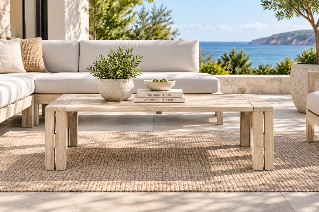 Paradiso Teak Outdoor Natural Look Coffee Table