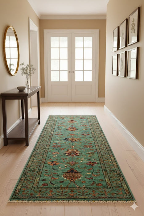 Ziggler Hand Made 1005 Wool Rug - Runner 2' 9" x 8' 8"