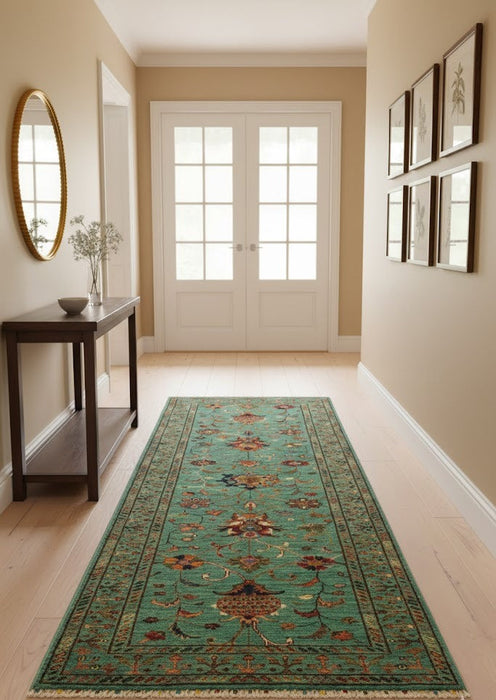 Ziggler Hand Made 1005 Wool Rug - Runner 2' 9" x 8' 8"