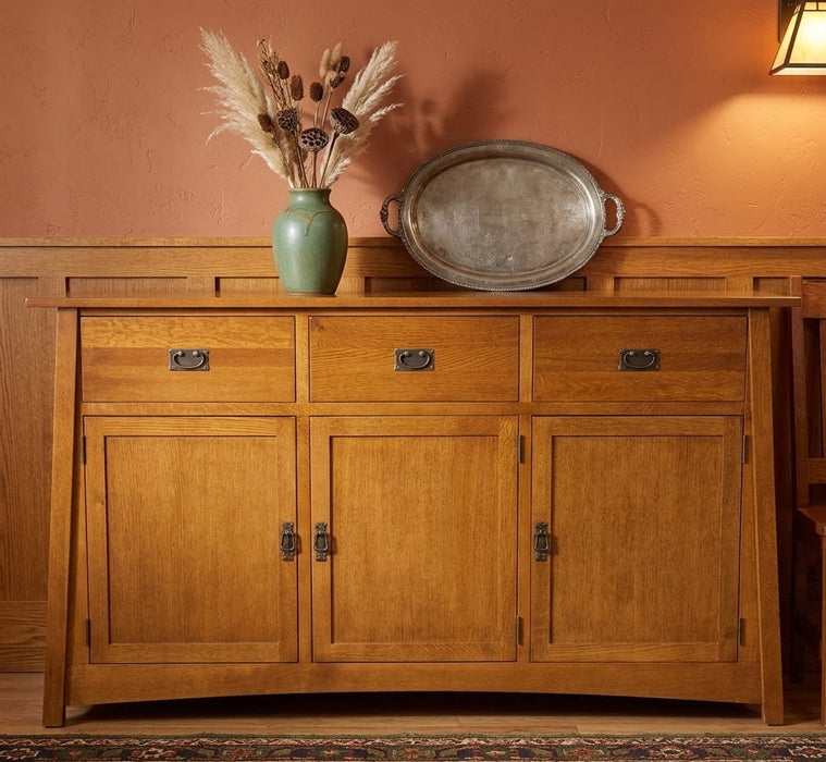 Mission 3 Door & 3 Drawer Sideboard - 70"