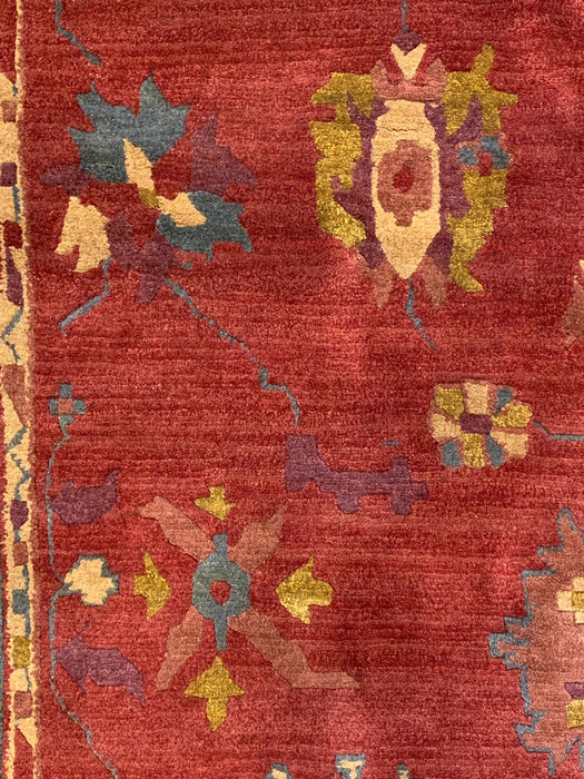 Sultanabad 100% wool Hand Made Rug - size 7' 9" x 9' 7" (P)