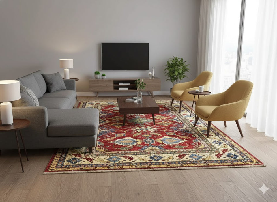 Terkaman 100% Wool Hand Made Oriental Rug 8' x 10'