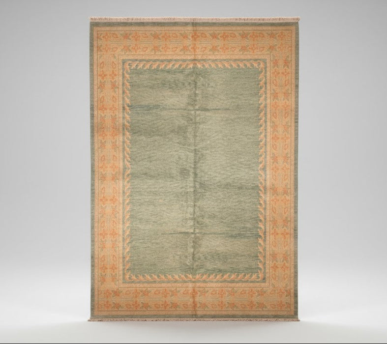 Sultanabad 100% wool Hand Made Rug, 8' x 10' 2" (P)