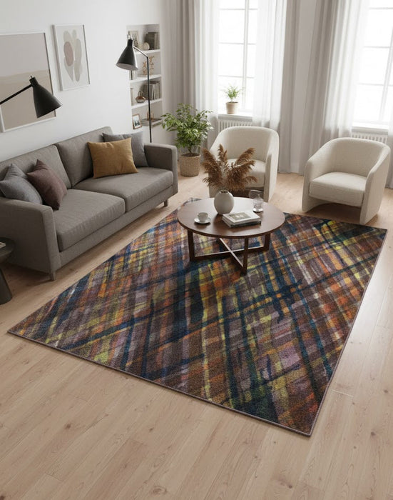 Persian-Inspired. Modern Defined. Turkish Made Rug, size 5' 3" x 7' 4" (O) machine