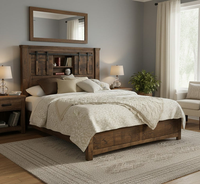 Atlantic Sliding Door Bed Frame