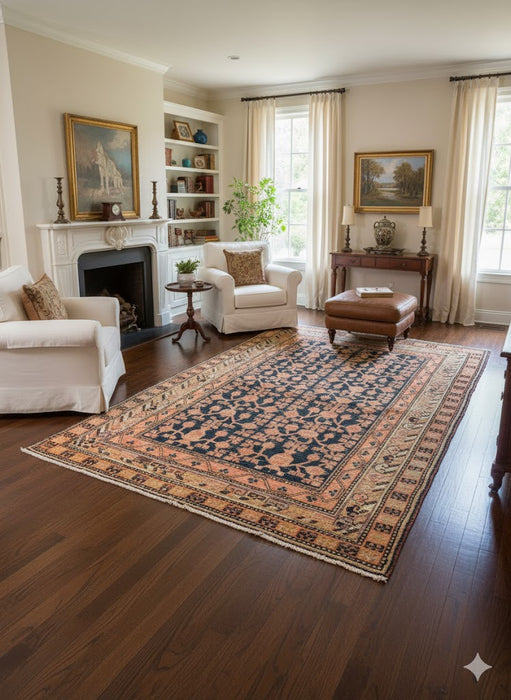 Antique Khotan Samarkand Rug, circa 1910's, size 4' 6" x 8"