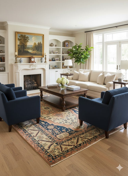 Antique Khotan Samarkand Rug, circa 1910's, 5' 9" x 12' 2"