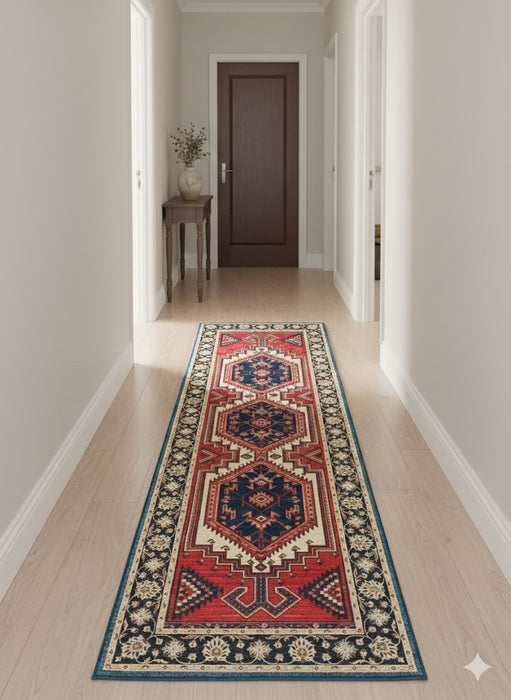 Timeless Beauty, Woven by Hand. Antique Bidjar Persian Rug, size 2' 11" x 10' 5"