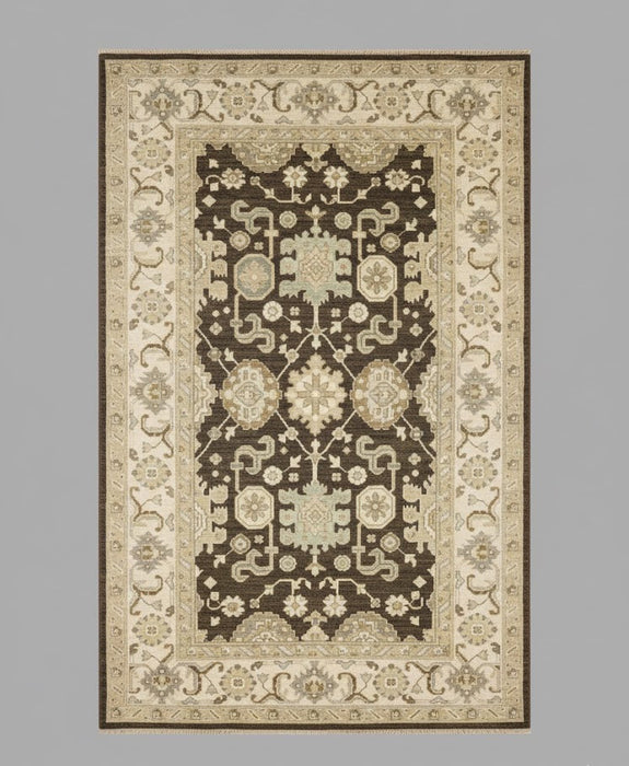 Hand-Knotted Sultanabad Vegetable-Dyed Wool Rug, 5' 9" x 8' 9"  (K)