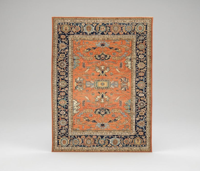 Hand-Knotted Sultanabad Vegetable-Dyed Wool Rug, 9' 3" x 11' 11"  (K)