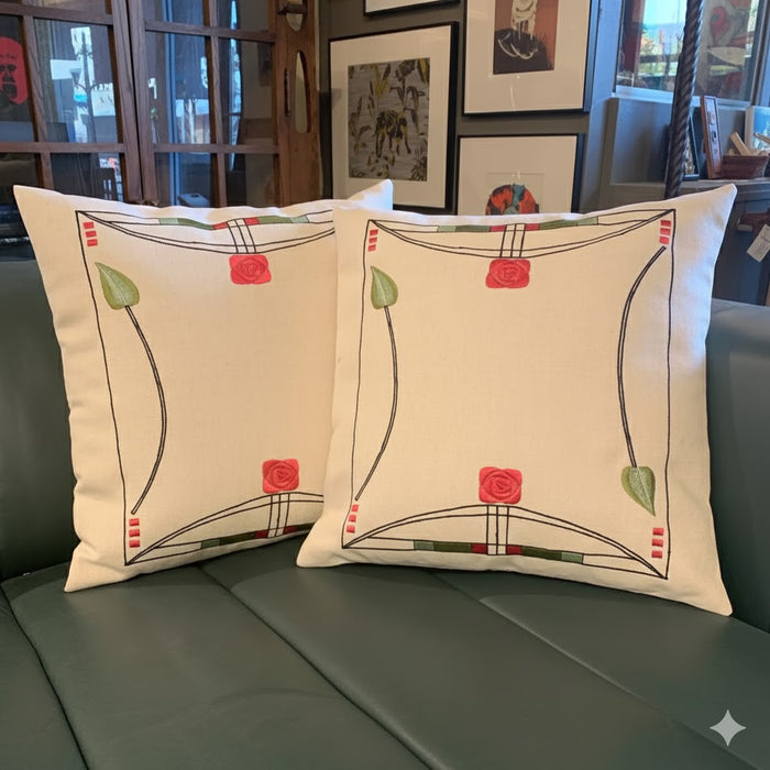 Arts & Crafts Mission style Cushion / Pillow