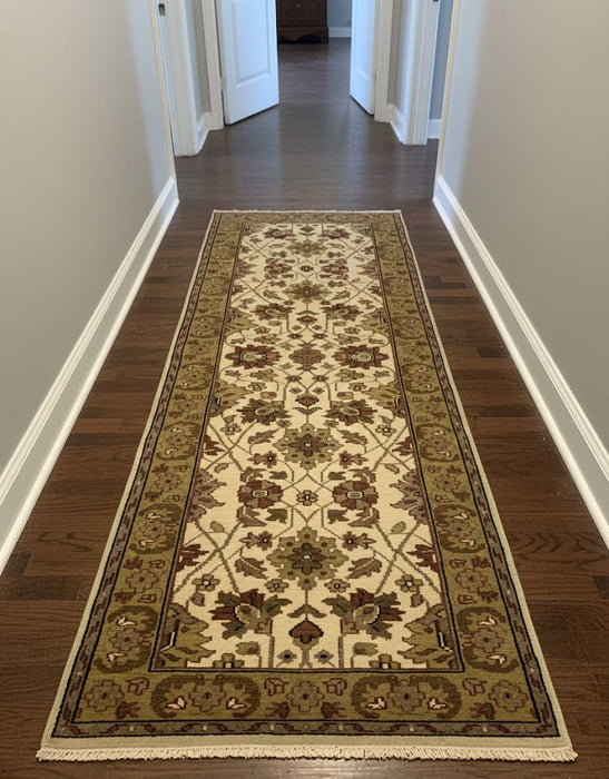 Sultanabad 100% wool Hand Made Rug - size 2' 6" x 8" (P)