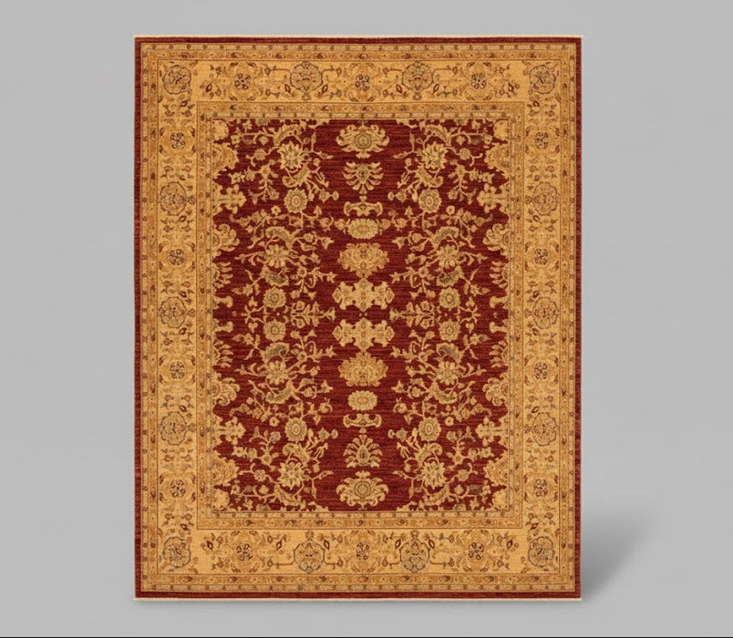 Hand-Knotted Sultanabad Vegetable-Dyed Wool Rug, 8" x 8' 9" (K)