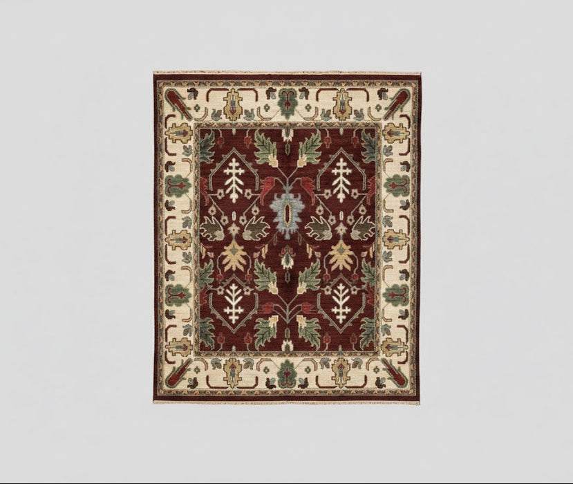 Sultanabad 100% wool Hand Made Rug, 8' x 10' (P)