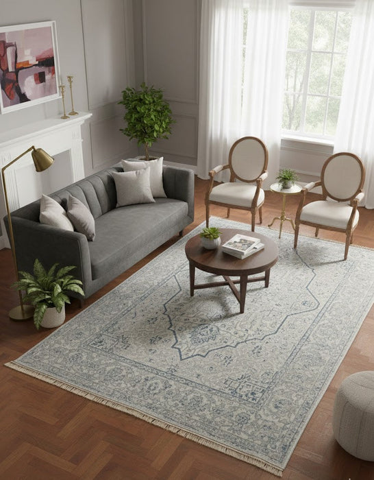 Persian-Inspired. Modern Defined. Turkish Made Rug, size 5' 2" x 7' 8" (O) machine
