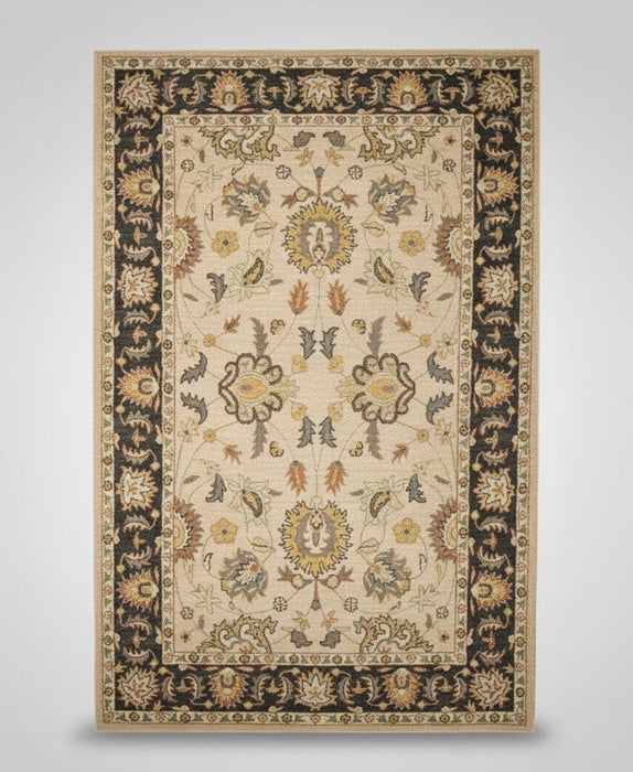 Persian-Inspired. Modern Defined. Turkish Made Rug, size 5' 6" x 8' 7" (O) tufted