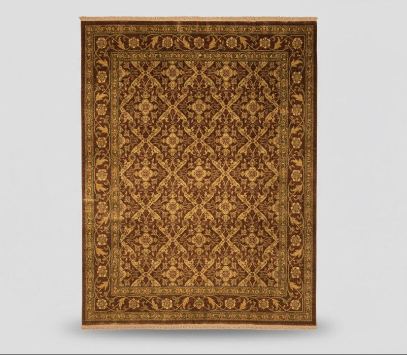 Sultanabad 100% wool Hand Made Rug, 7' 9" x 9' 8" (p)