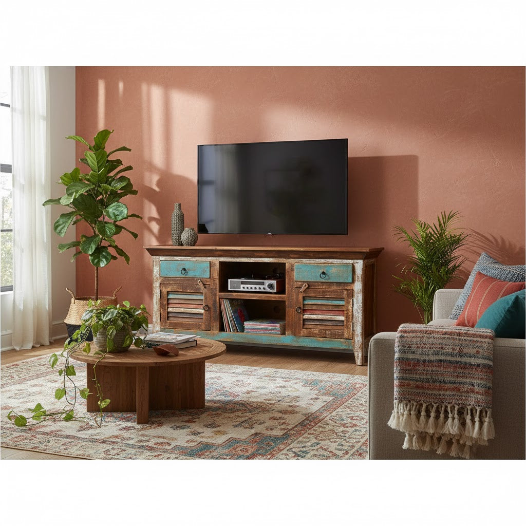 Buy La Boca Shutter Door TV Stand - 60