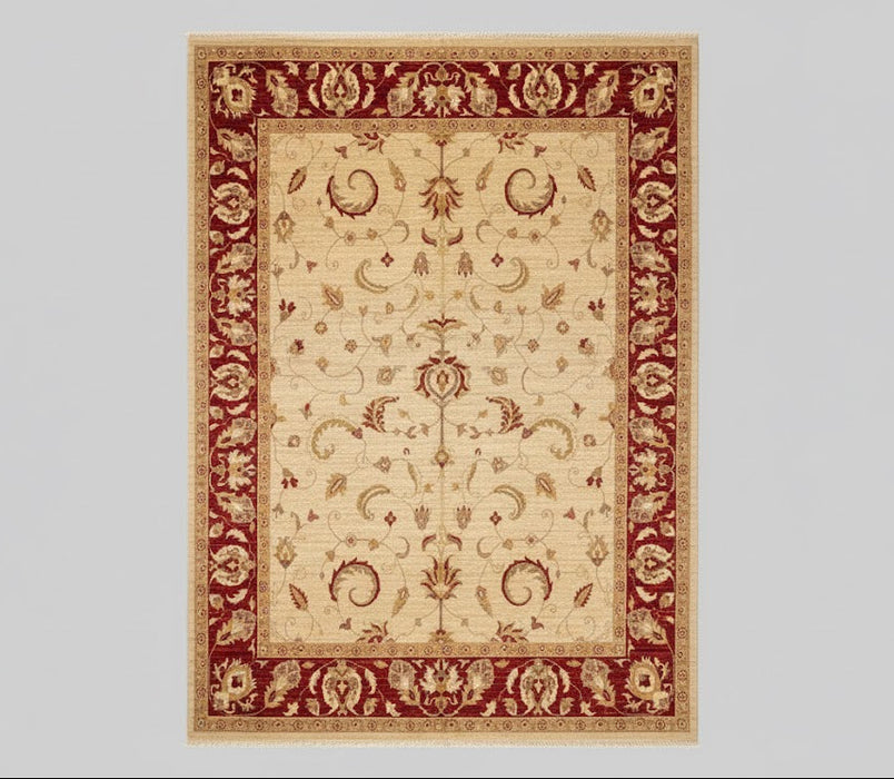 Hand-Knotted Sultanabad Vegetable-Dyed Wool Rug, 8' x 10' (K)