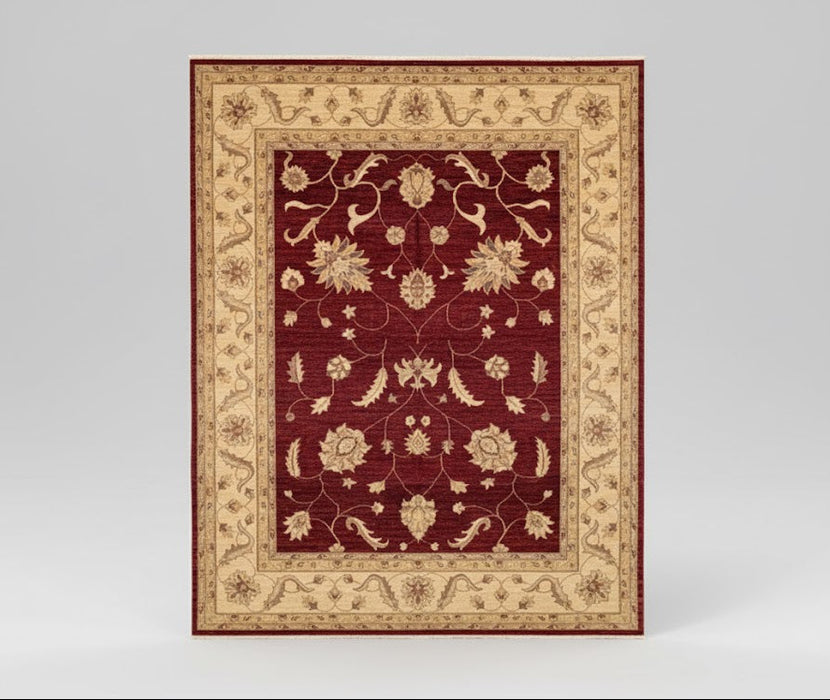 Hand-Knotted Sultanabad Vegetable-Dyed Wool Rug, 8' x 9' 7" (K)