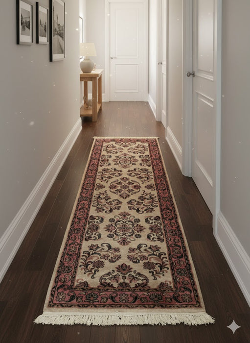 Sultanabad 100% wool Hand Made Rug, 2' 4" x 6' 7" (P)