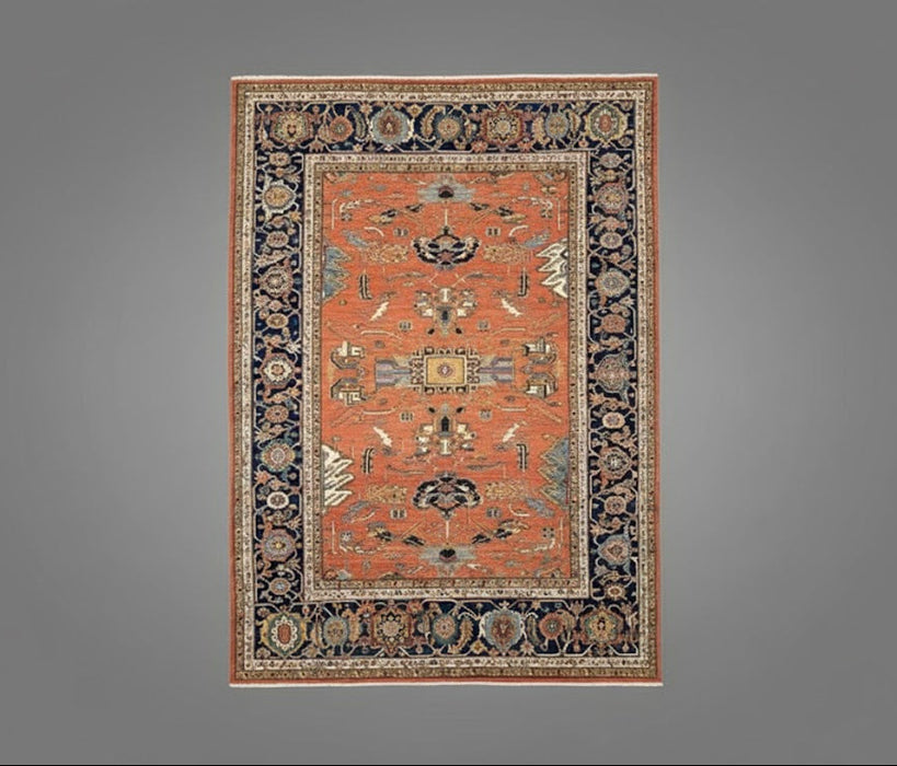 Heriz 100% wool Oriental Rug 9' 3" x 12'