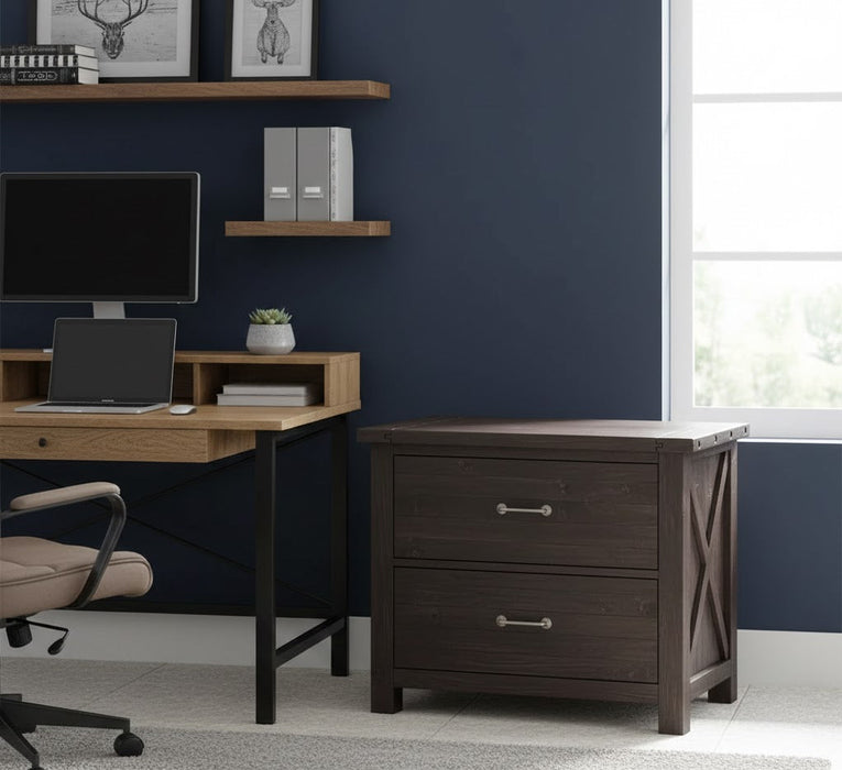 Oak Park 2 Drawer File Cabinet