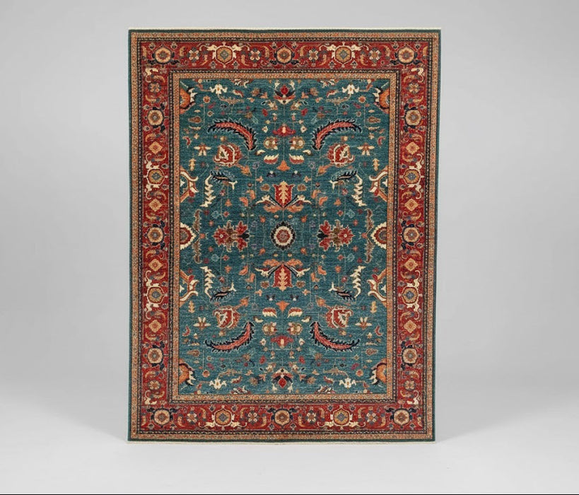Hand-Knotted Sultanabad Vegetable-Dyed Wool Rug, 8' 3" x 9' 7" (K)