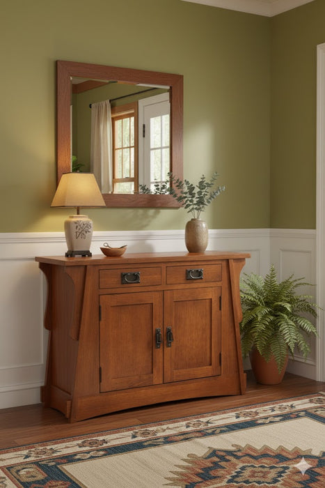 Mission Crofter Style Entry Cabinet