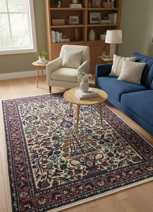 Timeless Beauty, Woven by Hand. Antique Persian Hamadan Rug, size 4" x 5' 9" (F)